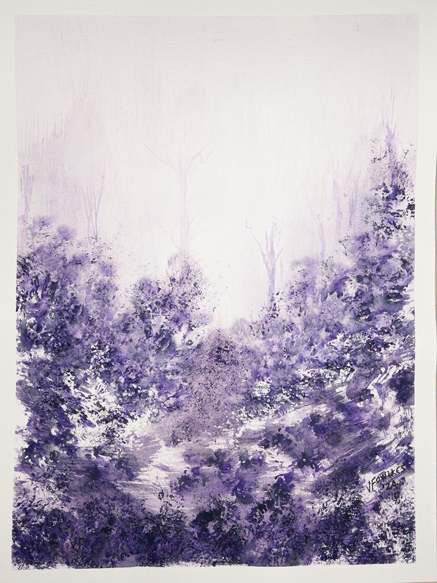 A Ramble in the Purple Bramble