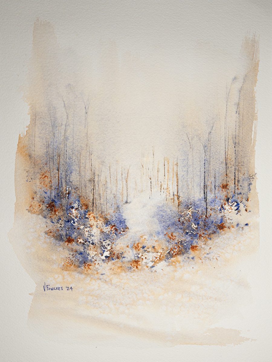 End of the Road in the Rusted Wood